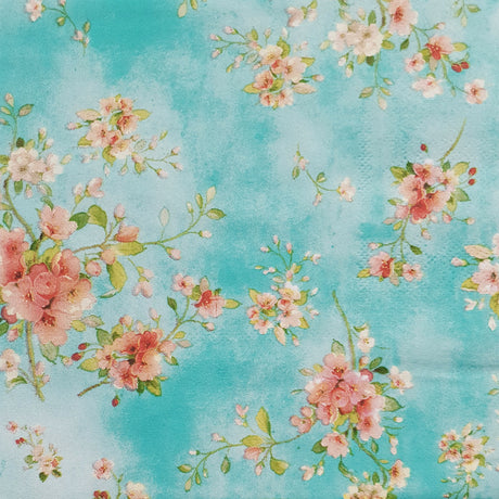 Decoupage Napkin - (DN-8279) - Blossoms - Set of 5