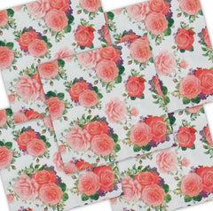 Decoupage Napkin - (DN-8280) - Roses - Set of 5