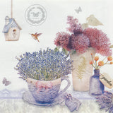 Decoupage Napkin - (DN-8281) - Spring Blooms - Set of 5