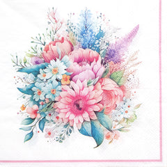 Decoupage Napkin - (DN-8284) - Flowers