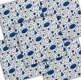 Decoupage Napkin - (DN-8288) - Blue Elouise - Set of 5