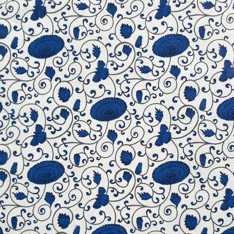 Decoupage Napkin - (DN-8288) - Blue Elouise - Set of 5