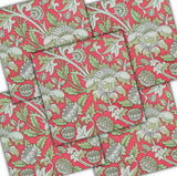 Decoupage Napkin - (DN-8293) - Regal Blooms - Set of 5