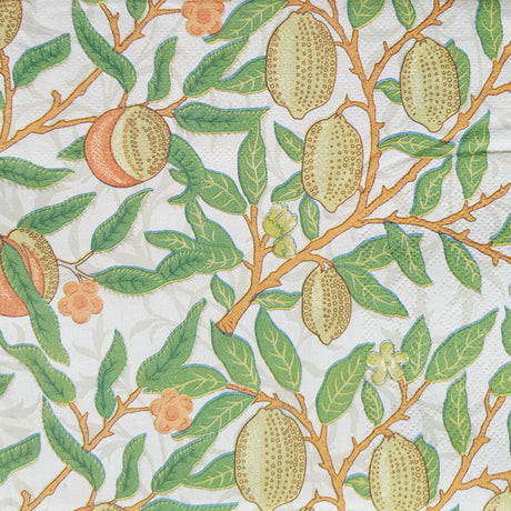 Decoupage Napkin - (DN-8299) - Lemons - Set of 5