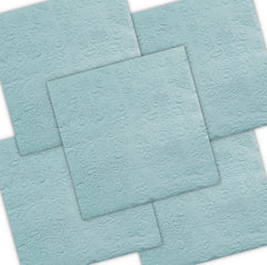 Decoupage Napkin - (DN-8303) - Embossed - Blue - Set of 5