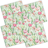Decoupage Napkin - (DN-8320) - Flowers - Set of 5