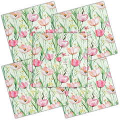 Decoupage Napkin - (DN-8320) - Flowers - Set of 5