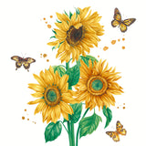 Decoupage Napkin - (DN-8382) - Sunshine Bloom