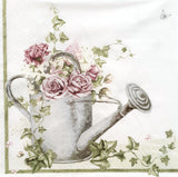 Decoupage Napkin - (DN-8389) - Shabby Rose & Lantern