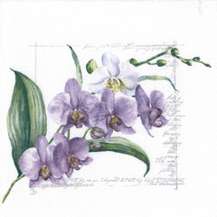 Decoupage Napkin - (DN-8467) - Orchidée lilac