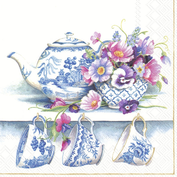 Decoupage Napkin - (DN-8486) - Fine Bone China - Set of 5