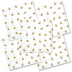 Decoupage Napkin - (DN-8509) - Bees - Set of 5