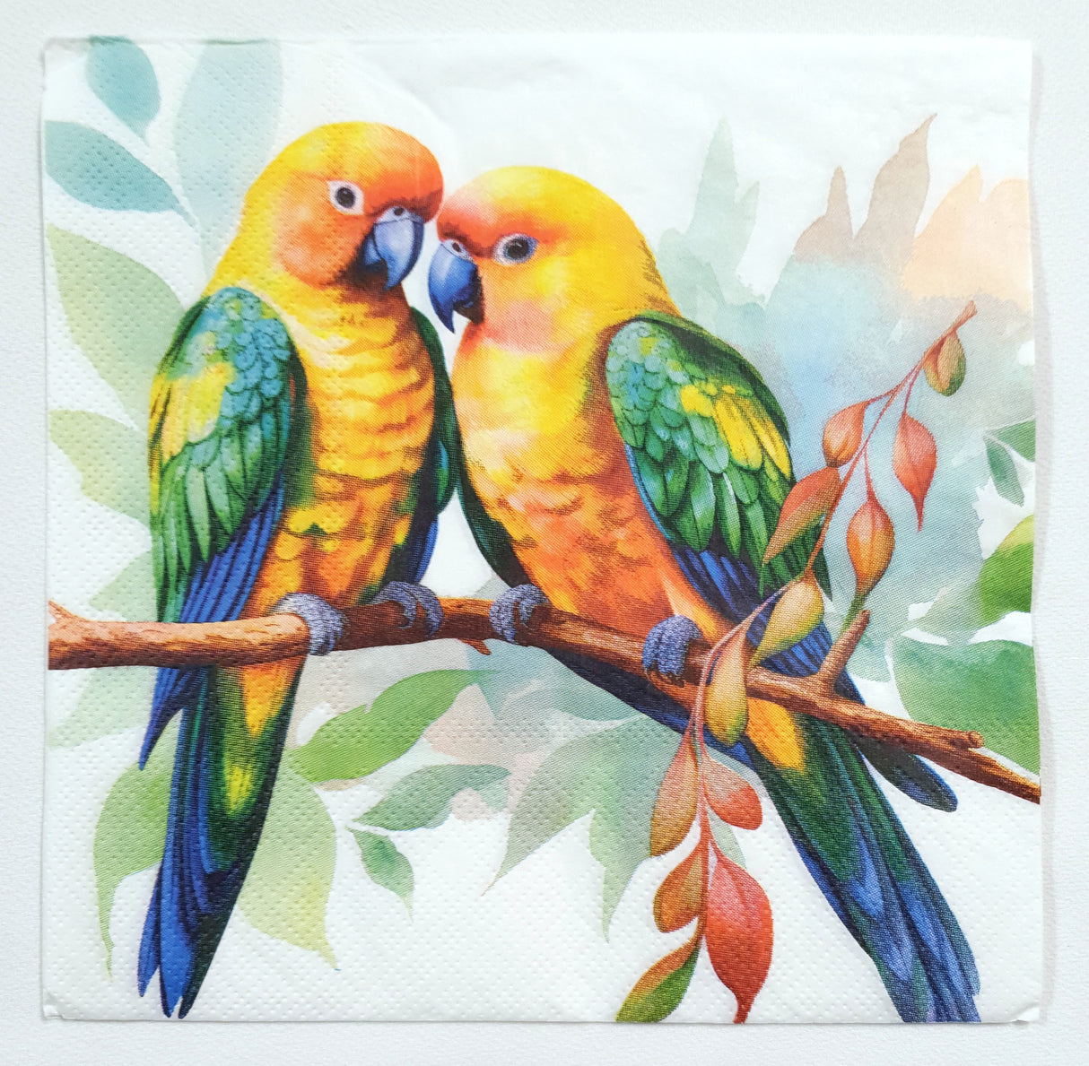 Decoupage Napkin - (DN-8512) - Birds
