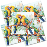 Decoupage Napkin - (DN-8512) - Birds - Set of 5