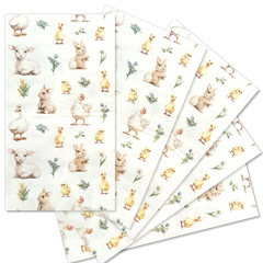 Decoupage Napkin - (DN-8567) - Little Animals - Buffet - Set of 5