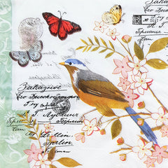 Decoupage Napkin - (DN-8603) - Spring Bird