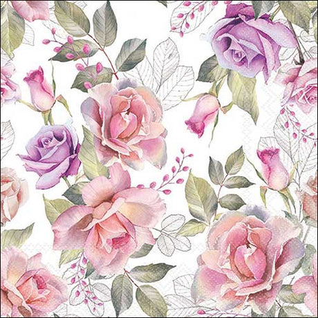 Decoupage Napkin - (DN-8641) - Josephine - Set of 5