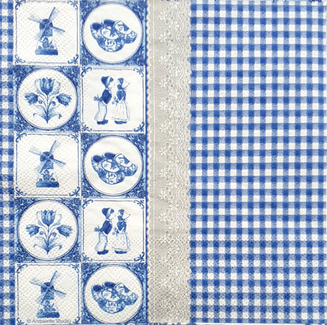 Decoupage Napkin - (DN-8647) - Holland