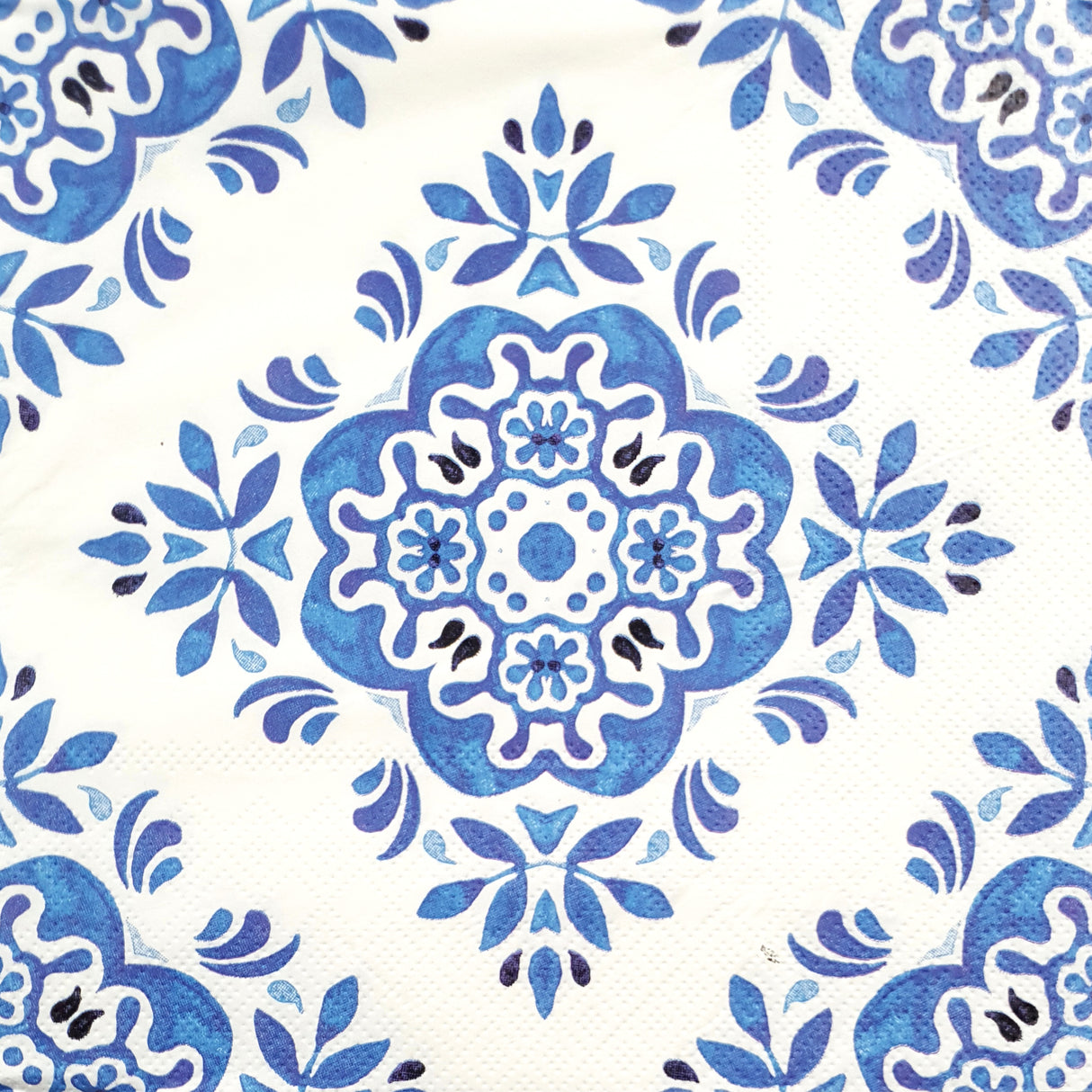 Decoupage Napkin - (DN-8924) - Blue Tile