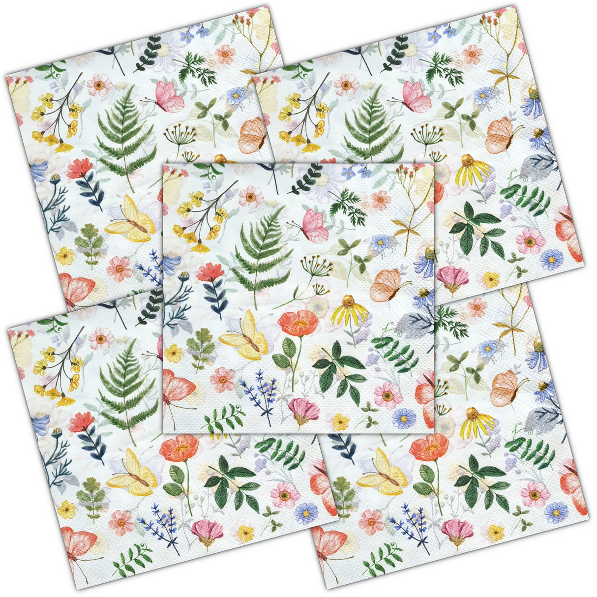 Decoupage Napkin - (DN-8935) - Nature - Set of 5