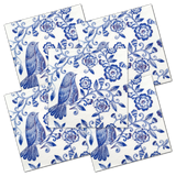 Decoupage Napkin - (DN-8953) - Blue Bird - Set of 5