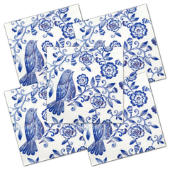 Decoupage Napkin - (DN-8953) - Blue Bird - Set of 5