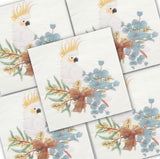 Decoupage Napkin - (DN-8960) - Cockatoo - Set of 5