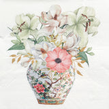 Decoupage Napkin - (DN-8981) - Vase of Flowers