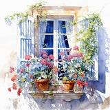 Decoupage Napkin - (DN-8982) - Mediterranean Windows