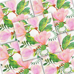 Decoupage Napkin - (DN-8986) - Magnolias - Set of 5