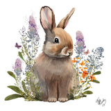 Decoupage Napkin - (DN-8992) - Belle Bunny Napkin