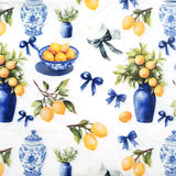 Decoupage Napkin - (DN-8998) - Lovely Lemons - Set of 5