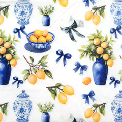 Decoupage Napkin - (DN-8998) - Lovely Lemons