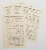 Faux Vintage Invoice Pack - 9005