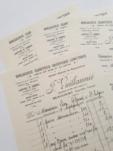 Faux Vintage Invoice Pack - 9005