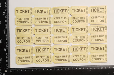 Ephemera Tickets Pack - 9006