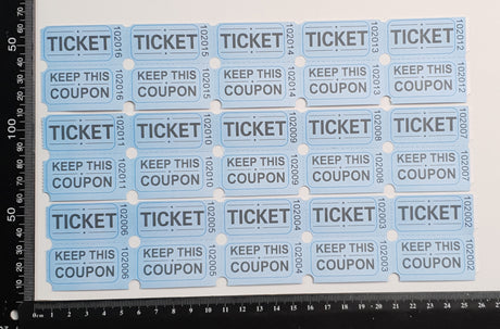 Ephemera Tickets Pack - 9007