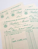 Faux Vintage Invoice Pack - 9007