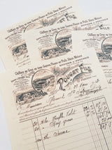 Faux Vintage Invoice Pack - 9009