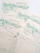 Faux Vintage Invoice Pack - 9015