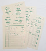 Faux Vintage Invoice Pack - 9017