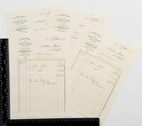 Faux Vintage Invoice Pack - 9017