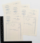 Faux Vintage Invoice Pack - 9018