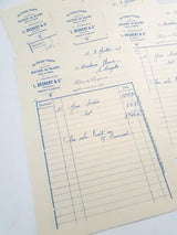 Faux Vintage Invoice Pack - 9018