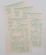 Faux Vintage Invoice Pack - 9020