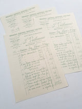 Faux Vintage Invoice Pack - 9020