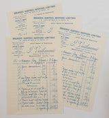 Faux Vintage Invoice Pack - 9021