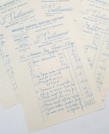 Faux Vintage Invoice Pack - 9021
