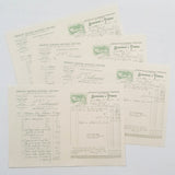 Faux Vintage Invoice Pack - 9026