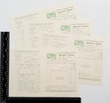 Faux Vintage Invoice Pack - 9026